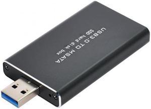 Cablecc CY U3-034 Mini PCI-E mSATA to USB 3.0 External SSD PCBA Conveter Adapter Pen Driver Card with Case