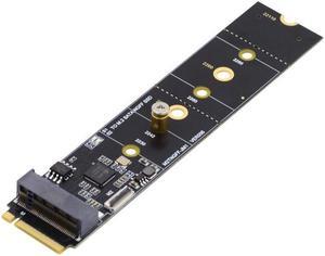 Jimier SATA NGFF Key B+M SSD to NVME M-key Motherboard Desktop Adapter Converter SSD Card JMB582 2280