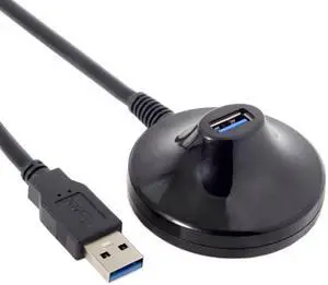 Jimier USB 3.0 Type-A Male to Female Extension Dock station Docking Cable 0.8m U3-020-0.8M