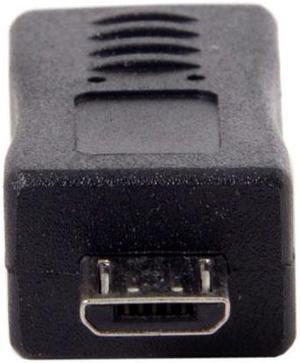 KAIBOXIXI Mini Size Micro USB 5Pin Male to Mini Female USB Data Charge Adapter for Tablet & Cell Phone