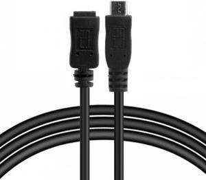 Xiwai Cable 50cm Full Pin Connected Micro USB 2.0 type 5Pin Male to Female Cable for Tablet & Phone & MHL & OTG  Extension