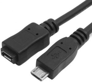 Chenyang Cable 5ft Full Pin Connected Micro USB 2.0 Type 5Pin Male to Female Cable for Tablet & Phone & MHL & OTG  Extension