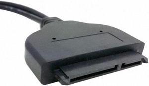 Jimier Cable USB 3.0 to SATA 22Pin 2.5" Hard disk driver Adapter With extral USB Power cable