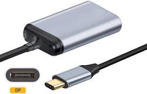 KAIBOXIXI USB-C Type C to Displayport Monitor DP Cable Adapter 4K 2K 60hz for Tablet & Phone & Laptop