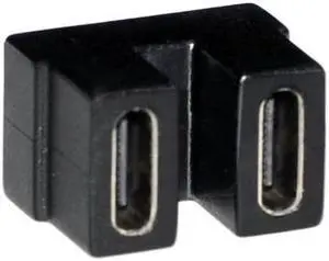 Jimier Cable 40Gbps USB4 Type C Female to Female Coupler Extender Power Data Video Adapter for NS Switch & Phone & Laptop