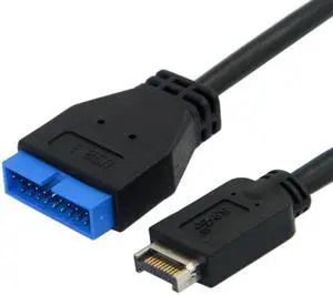 KAIBOXIXI USB 3.1 Front Panel Header to USB 3.0 20Pin Header Extension Cable 20cm for ASUS Motherboard