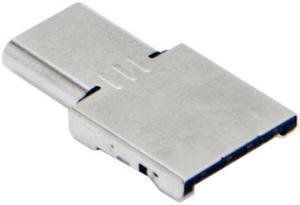 Jimier Cable 5pcs Ultra Mini Type-C USB-C to USB 2.0 OTG Adapter for Cell Phone Tablet & USB Cable & Flash Disk