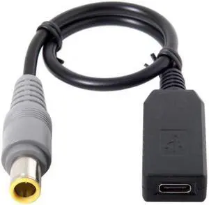 KAIBOXIXI USB 3.1 Type C USB-C to DC 20V 7.9*5.4mm Power Plug PD Emulator Trigger Charge Cable for Laptop