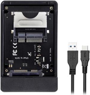 Xiwai CY  UC-168 CFast to USB-C USB3.0SATA Card Adapter 2.5" Case SSD HDD CFast Card Reader for PC Laptop