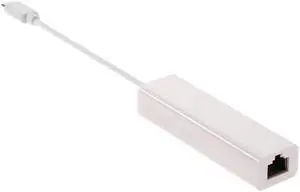 Jimier Cable USB-C Type C Male to 100Mbps Ethernet Network LAN Adapter for Apple Macbook & Laptop PC