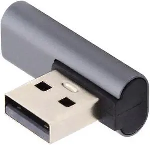 Cablecc USB-C Type C Female Low Profile 90 Degree Right Angled to USB 3.0 A Male Data Adapter for Laptop Desktop