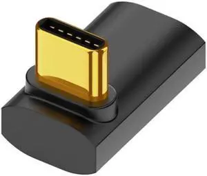 Jimier USB4 Type C Male to Female Extension 240W Power 40Gbps Data 8K Video Adapter Up Down Angled for NS Phone Laptop