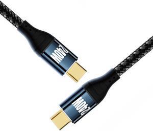 HKCY 3.0M USB-C 240W Type-C Cable 480Mbps 48V 5A Compatible with USB2.0 100W Charging for Laptop Tablet Phone