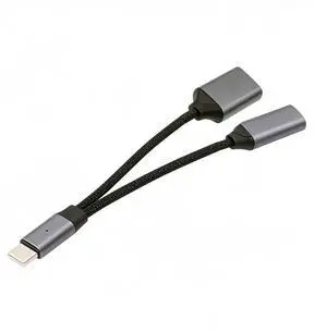 Jimier USB-C Type-C Male to 480Mbps USB 2.0 Female OTG & 100W PD Power Cable for Laptop Tablet Phone