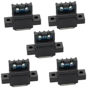 Jimier 5pcs/set DIY OEM Type C Female Socket Connector to 6Pin PCBA Pinout Vertical Scew Mount Type DC 5V/20V PD Power