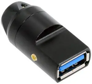Jimier USB 3.0 Type-A Female Socket Receptacle Connector Solder Type with Aluminum Alloy Shell Customization for 6.0mm Cable