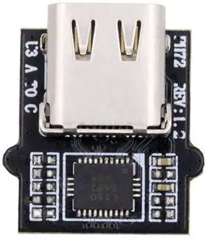 Jimier DIY OEM Type-C Female Socket Connector with VL160 Chipset Replace for USB3.0 Type-A Female DIP Type DC 5V Power
