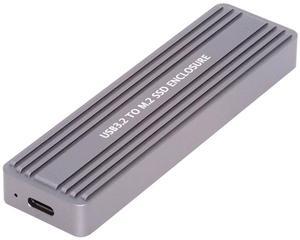 Jimier 20Gbps Type-C USB3.2 USB4 to NVME M-key M.2 NGFF SATA SSD PCBA Enclosure 2280/2242/2230mm Adapter RTL9220 Chipset