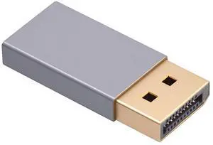 Jimier 4K@60Hz DP Virtual Display Displayport Active Adapter Dummy Plug Headless Ghost Emulator 1080p@120Hz