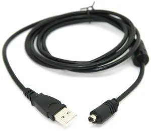 Jimier USB2.0 Type-A Host to Camcorder 10Pin Data Power Cable VMC-15FS for 10Pin DCR-705E 602E SR42 605E HC46E DVD7E 803E 805E