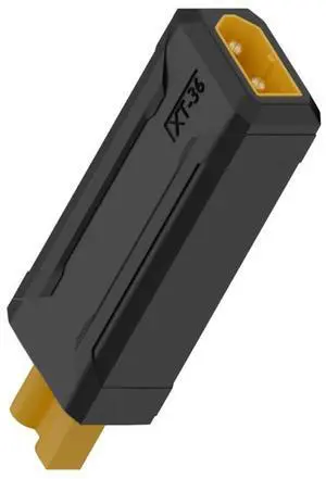Jimier XT30 Male Protocol to XT30 Female Fast Charging Adapter for RC Lipo Battery Quadcopter Multicopter Aeromodelling