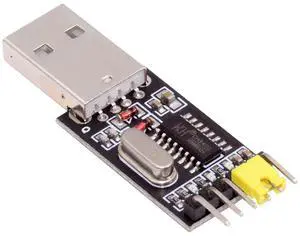 Jimier USB2.0 Type-A To TTL Converter UART STC Module Serial Programmer CH340G CH340 3.3V 5V Adapter Replace PL-2303