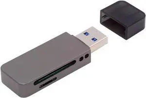 Jimier USB 3.0 to Nano Memory NM Card & SD Card Reader Writer for Camera & Laptop & Tablet & Mate Serial Phone