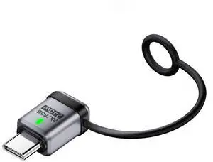 Jimier 90 Degree USB5.0 80Gbps Male to Female Straight Extension Adapter with Lanyard Keychain 240W 16K 8K 5K Compatible with USB4.0 Thunderbolt3/4/5