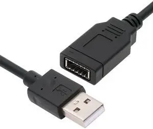 Jimier Single USB 3.1 Front Panel Socket Key-A Type-E to USB 2.0 Type-A Male Extension Cable