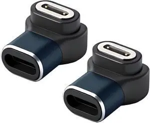 Jimier 2pcs/lot Magnetic Smart Watch Charging Adapter Vertical USB Type-C to 2-Pin Compatible with IMOO Z6 Z6S Z6Pro Z7 Z7A Z7S Z8 Z8A Z9 Z10 Z11