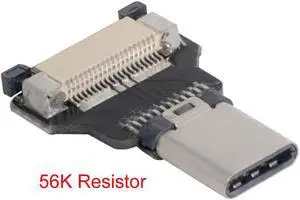 Jimier CYFPV USB-C TYPE-C USB2.0  Male Straight Connector Socket for FPV HDTV Multicopter Aerial Photography CN-013