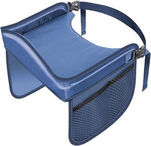 Kids Activity Tray - Learn  Play Mat for Car Seat Travel - Storage Pocket