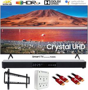 UN43TU7000 43" 4K Ultra HD Smart LED TV 2020 with Deco Gear Soundbar B