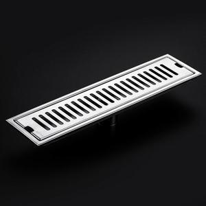 Shower Room Kitchen Floor Drain Stainless Steel Long Linear Water Dirt Strainers