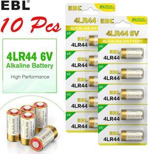 10-Pcs 6Volt Battery 4lr44 Dog Collar Batteries 6v Alkaline Batteries PX28A