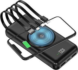 Qi Wireless Power Bank 900000mAh Backup Portable Charger External Battery Backup