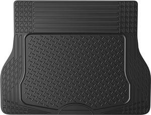 All Weather Rubber CargoTrunk Liner Floor Mat - Cover for Rear - Black