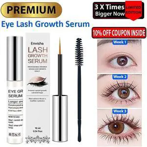 EYELASH ENHANCER Thick Lash Serum Long Natural Eyelash Growth Serum Booster 10ML