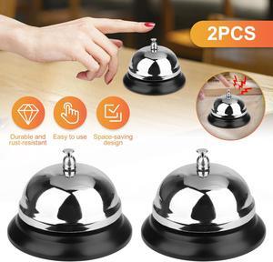 2X Customer Desk Service Bells Counter Call for Restaurant Bar Bank Office Hotel