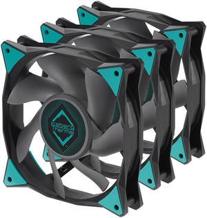 Iceberg Thermal IceGALE 120mm PWM Case Fan 3Pack Black