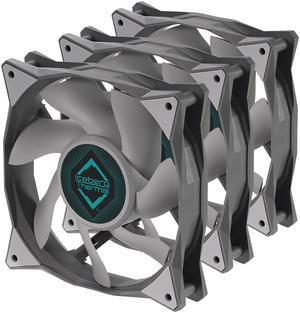 Iceberg Thermal IceGALE 120mm PWM Case Fan 3-Pack (Gray)