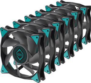 Iceberg Thermal IceGALE 120mm PWM Case Fan 6-Pack (Black)