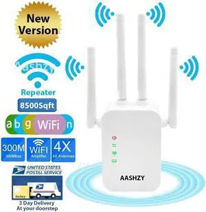 WiFi Range Extender Internet Booster Network Router Wireless Signal Repeater