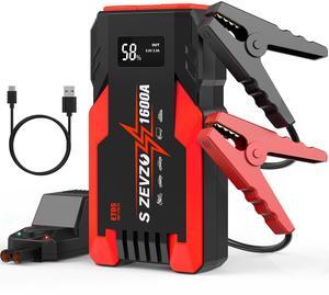 SZEVZO 1600A 8000mAh Car Jump Starter Booster Jumper Box Power Bank Battery Charger