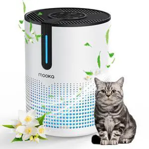MOOKA HEPA Air Purifier Air Cleaner for Smoke Mold Odor Dust Home Room Office Usage