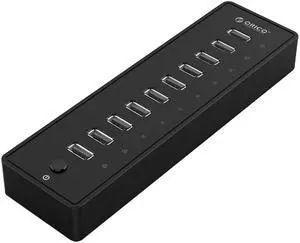 USB3.0 Splitter 10-port Industrial-grade HUB Multi-interface Expansion Hub with Power Supply USB3.0 Splitter 10-port Industrial-grade HUB Multi-interface Expansion Hub with Power Supply