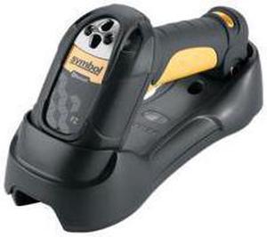 Symbol LS3578 Series barcode scanner LS3578-FZ Barcode Scanner (Yellow) - USB Kit with Base