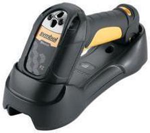 LS3578-FZ 1D Laser Fuzzy Logic Charging and Communications Cradle, RS-232 Cable and Line Cord Included Barcode Scanner