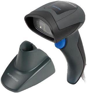 Datalogic QuickScan QD2430 General Purpose Corded Handheld 2D Area Imager Bar Code Reader, USB Kit, Black - QD2430-BKK1B