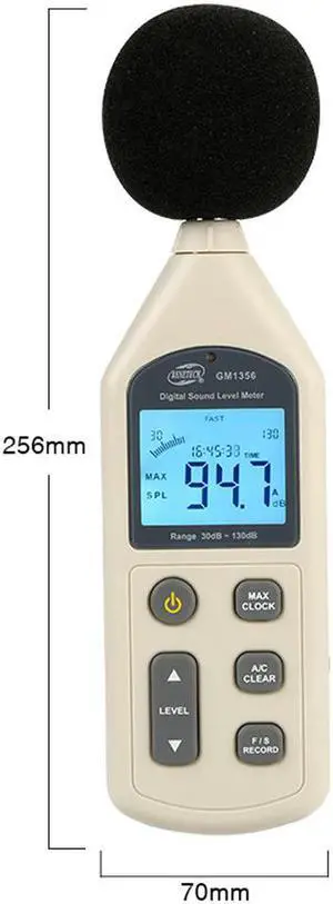 Digital Sound Level Meter Tester Decibel Noise Meter GM1356 Handheld Voice Digital Sound Level Meter Tester Decibel Noise Meter GM1356 Handheld Voice